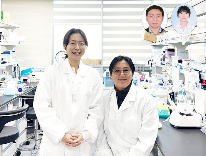 Кандидат наук Инсук Ан из KAIST, профессор Чинджу Хан из KAIST, (вверху слева) Янгик Ким из Медицинской школы Университета Инхан, кандидат наук Соён Чан (психиатр)